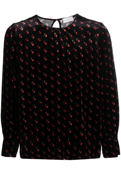 blusa in velluto PIERRE LOUIS MASCIA | Camicia | KANPUR/CML11947981